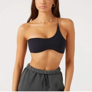 Joah Brown: Single Strap Contour Bra Top, XS/S